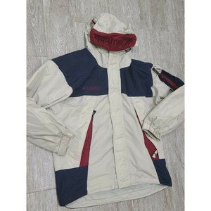 Columbia Rain Jacket Outdoor Mens Sz M Medium Omni